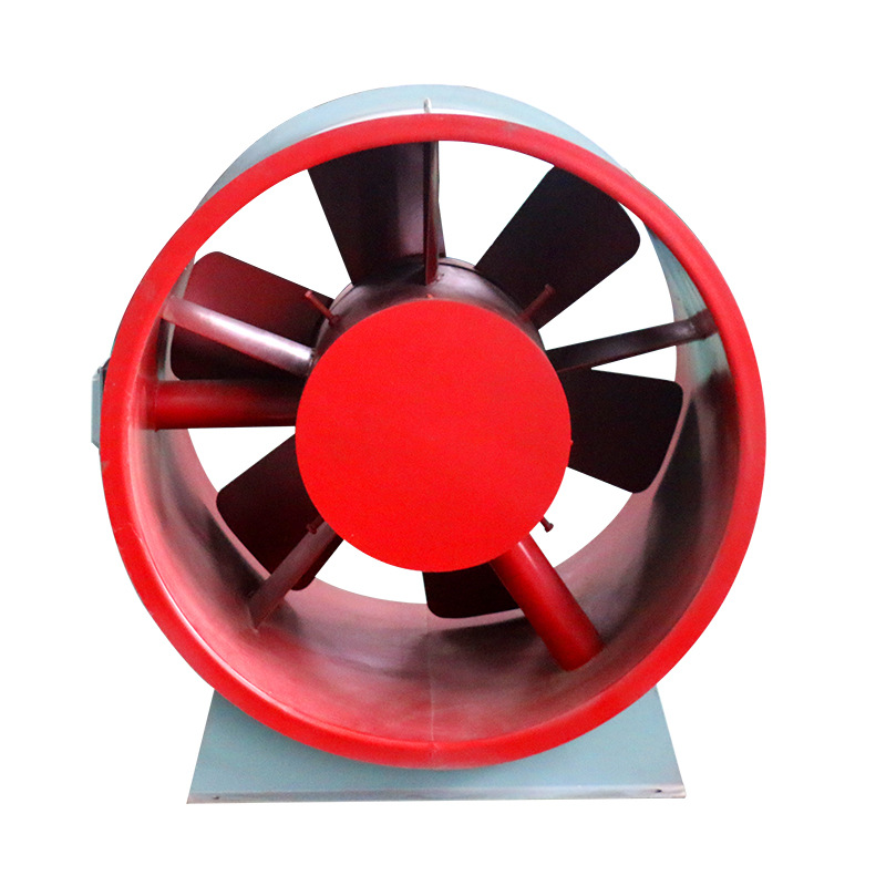 消防排煙風(fēng)機(jī)包括底座和主殼體。